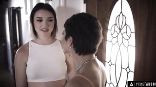 Pure Taboo Teen Has To Screw Her Mom&#'S Friend So She Doesn&#'T Reveal She&#'S A Lesbian