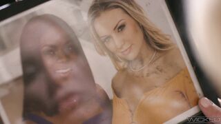 Wicked - Captain Marvel Makes Her Alter Dimension Black Self Squirt Hard FULL SCENE