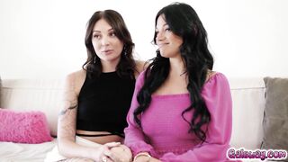 Lesbian Visits Turned Into Foursome Awesome Sex