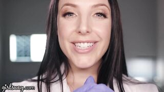 GIRLSWAY - Hot Teen Have A Lustful Fingering Encounter Soaked In Sweat And Squirt