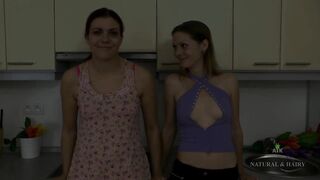 Aunt Judy's - Two lesbians having fun (Corazon Del Angel)
