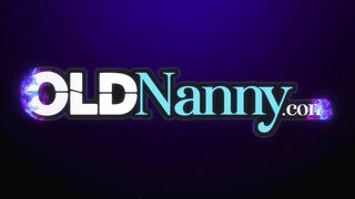 OLDNANNY Blonde Mackenzie And Redhead Firegirl Mature Lesbian Masturbation