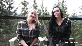Ersties: Lesbian Couple Enjoy Far Away Sex
