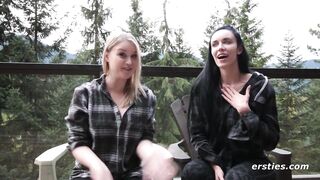 Ersties: Lesbian Couple Enjoy Far Away Sex