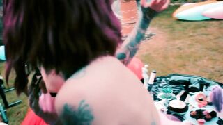 the sick girls tea party