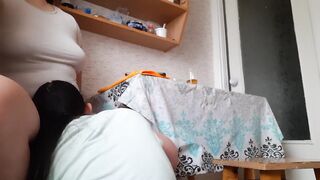 I spit and she licks - Lesbian-candys