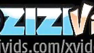 The brunette lesbian is at a strip club and after the show she has sex