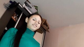 While my girlfriend listens to music my neighbor eats my pussy - Lesbian-candys