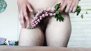 Lesbian girl preparing gift for her girlfriend