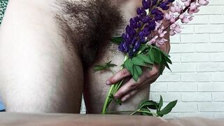 Lesbian girl preparing gift for her girlfriend