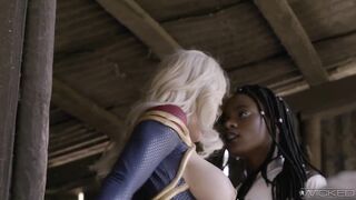 Captain Marvel Makes Her SELF Squirt Hard