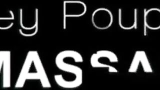 She turns over and enjoys her virgin body massage