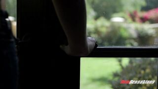 NEW SENSATIONS - Lesbian Teen Gets Wet For Her Yoga Instructor (Blair Williams)
