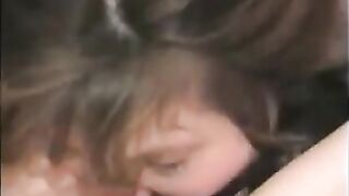 Husband films wife getting her pussy licked by woman 