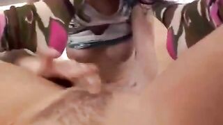 Two teen Goth Lesbian