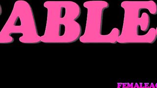 FemaleAgent Underwear model discovers a passion for pussy