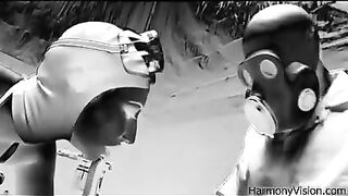 HARMONY VISION Latex Lesbians in Anal Fetish
