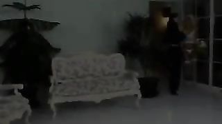 Two babes Sandy and Sandra get married and have pussy