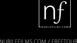 Nubile Films Hot young lesbian lovers