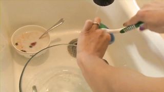 2 Beautiful Brunettes with an older Woman. 