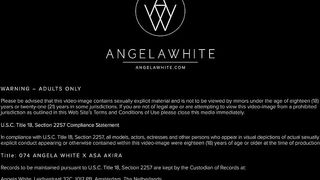 Big Tits Angela White and Asa Akira Hardcore Lesbian Action