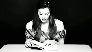 Hysterical reading orgasm(funny)