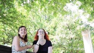 Ersties: Amateur Babes Enjoy Some Bondage & Strapon Action