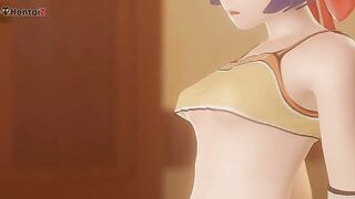 Night In Teyvat [Hentai Uncensored Porn]
