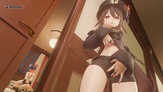 Night In Teyvat [Hentai Uncensored Porn]