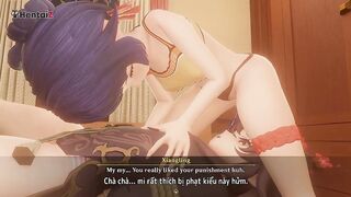 Night In Teyvat [Hentai Uncensored Porn]