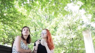 Ersties: Lesbians Wake Up And Have Kinky Strap On Sex