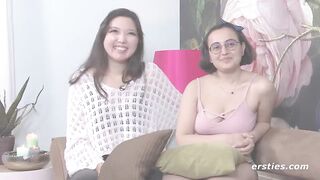 Ersties: Ameliya & Jasmina enjoy their sexual freedom
