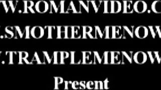 Fetish Femdom Face Sitting Pantyhose Worship Lesbian Pussy Licking And Big Ass Grinding On Good Slave With great POV closeups