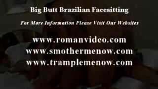 Fetish Femdom Face Sitting Pantyhose Worship Lesbian Pussy Licking And Big Ass Grinding On Good Slave With great POV closeups