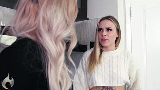 Two Southern Blondes fuck it out for HouseoFyre