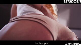Hot BFFs Venus Afrodita & Shona River In Hot Sensual Sex After Yoga Session - A GIRL KNOWS