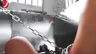 Hardcore Metal Bondage, Latex BDSM Compilation 3D