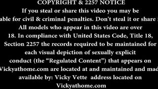 Busty Vicky Vette playmate Angel Wicky Lesbian Prague Sex!