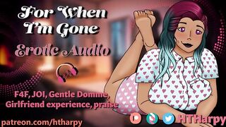 Gentle domme girlfriend gives you loving jerk off instructions - F4F JOI