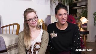 Ersties: Cataleya's nipples make Holly very hot