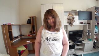 Mature lesbians and deep fisting in hairy pussy. PAWG POV. Shaking big ass. Homemade fetish from a bbw. Amateur.