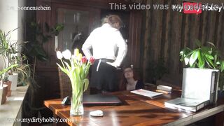 Redhead college babe licks her professors pussy - My Dirty Hobby