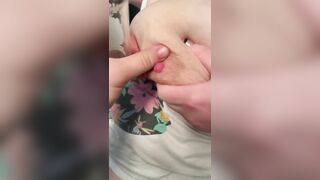 stepmommy PRODUCES MILK FOR BABYGURL!!!!