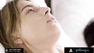 GIRLSWAY - Bullied Teen Kristen Scott Masturbates With New BFF Aidra Fox Then Has First-Time Fuck
