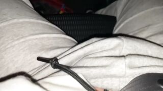 She's playing with me on my period