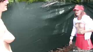 sexy college girls naked outdoor hazing
