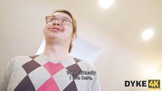 DYKE4K. World's Best Grandson. Sex with Kami Yammy, Carolina Sun, Lina Leps