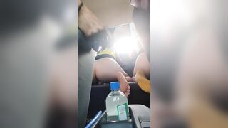 I feel a lot of pleasure masturbating with my friends in the uber