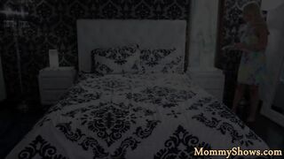 Mature beauty pleasured by her stepdaughter