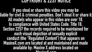 Submissive Asian Slut Maxine X Dominated By Her Lesbian Lover Lily Cades!